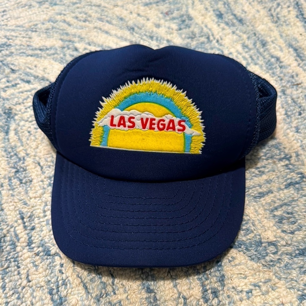 Vintage 1980s Las Vegas trucker hat